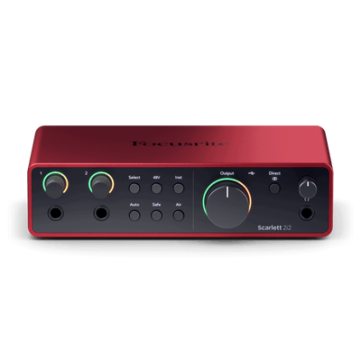 Focusrite Scarlett 2i2 4th Generation USB Audio Interface - Fair Deal Music