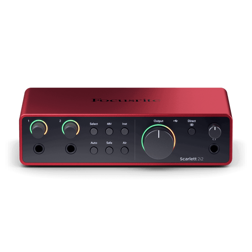 Focusrite Scarlett 2i2 4th Generation USB Audio Interface - Fair Deal Music