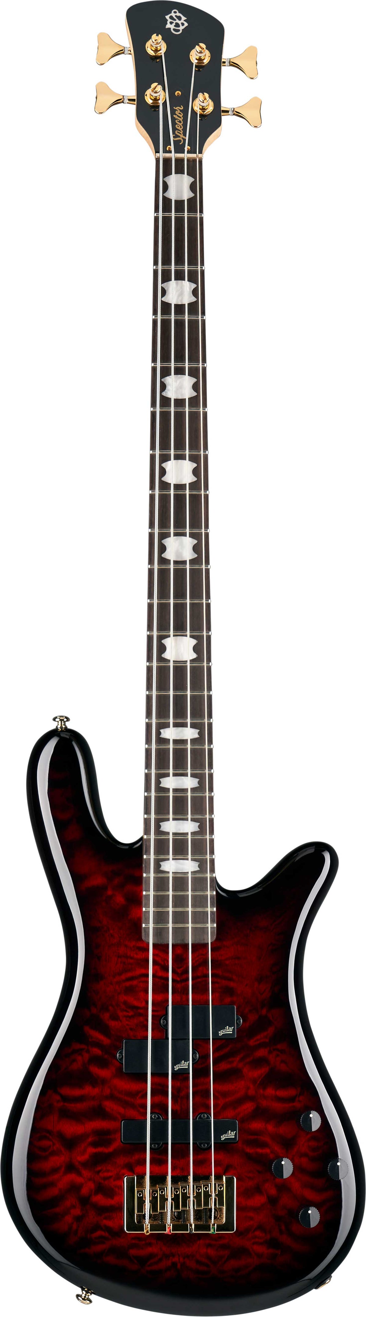 Spector Icon NS-2 Black Cherry Gloss 4-String Bass Guitar - Fair Deal Music