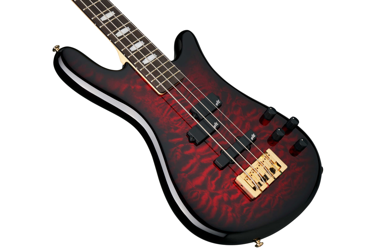 Spector Icon NS-2 Black Cherry Gloss 4-String Bass Guitar - Fair Deal Music