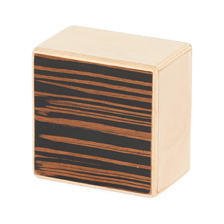 Natal Square Wooden Shaker, Ebony - Fair Deal Music