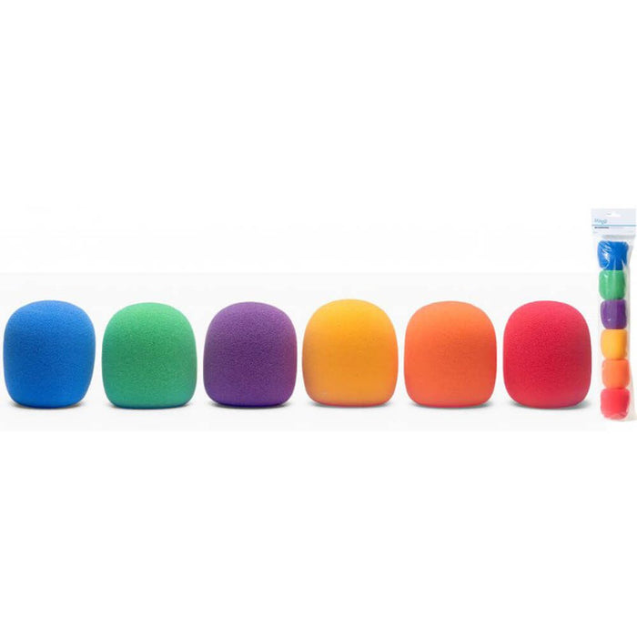 Stagg WS-S35/C6 Foam Windscreens For Microphones - Fair Deal Music