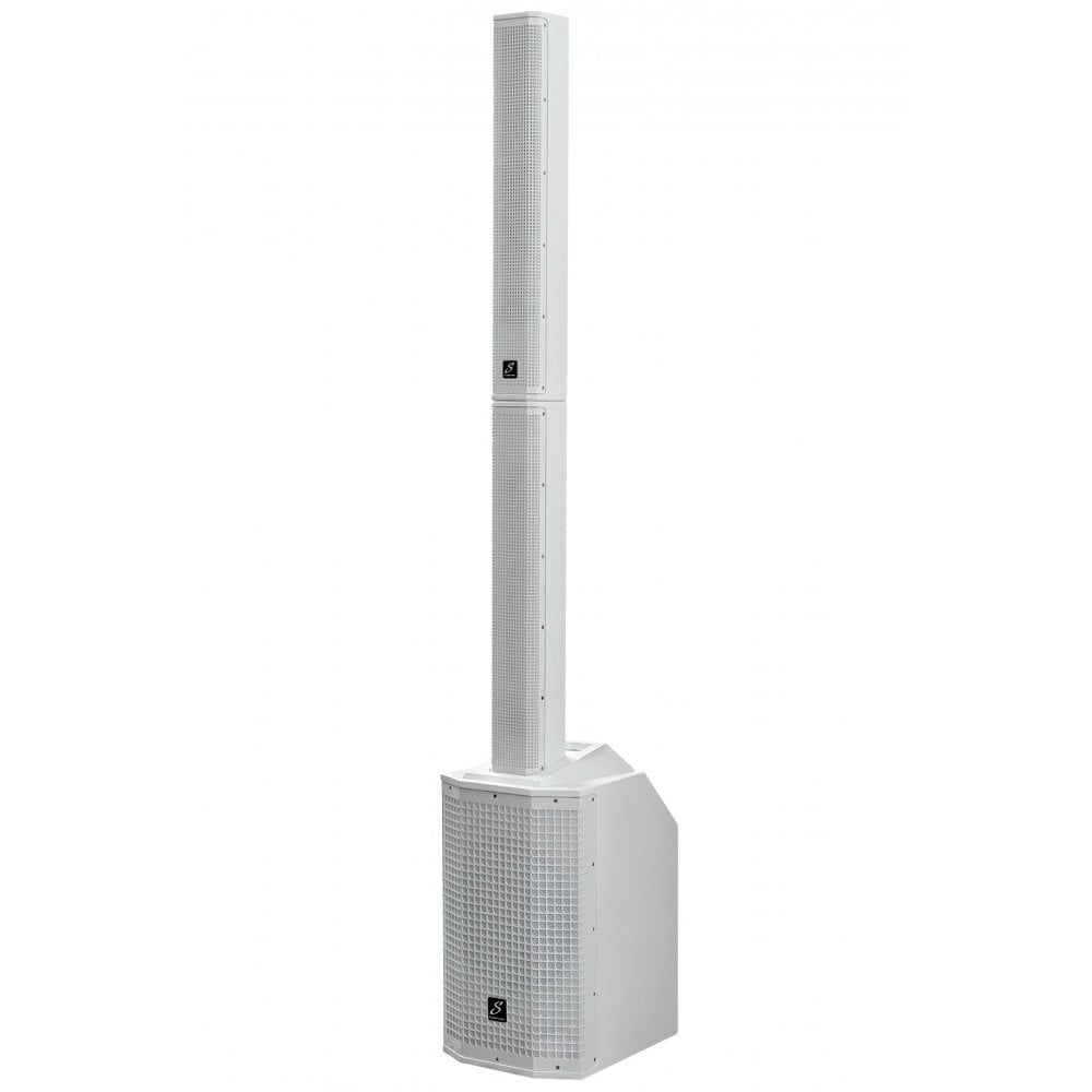 Studiomaster Direct 121MX Column Array PA System - White - Fair Deal Music