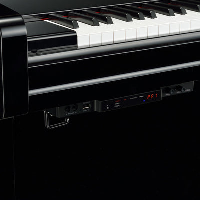 Yamaha B3 TC3 TransAcoustic™ Upright Piano in Polished Ebony (Showroom Model) - Fair Deal Music