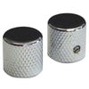 Guitar Tech Control Knobs ~ Chrome (2 in pack) - Fair Deal Music