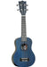 Tanglewood TWT 1 Soprano Ukulele, Thru Blue Satin - Fair Deal Music