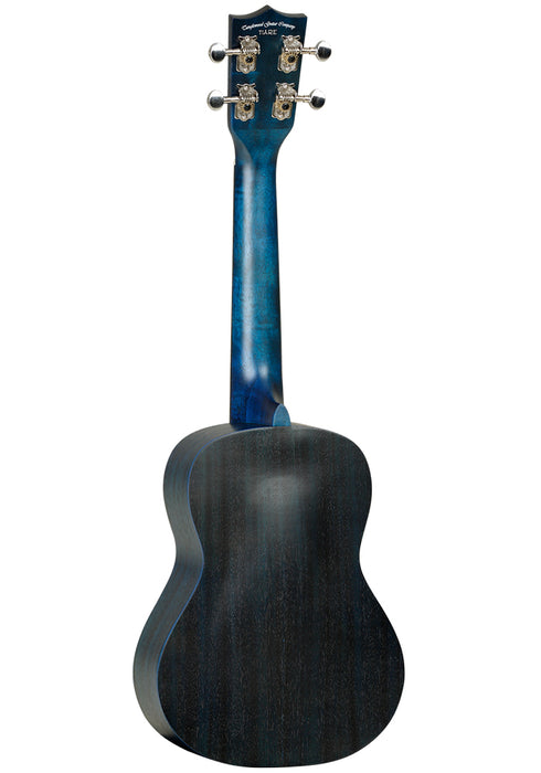 Tanglewood TWT 3 Concert Ukulele, Thru Blue Satin - Fair Deal Music