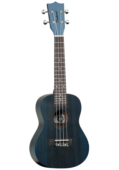 Tanglewood TWT 3 Concert Ukulele, Thru Blue Satin - Fair Deal Music