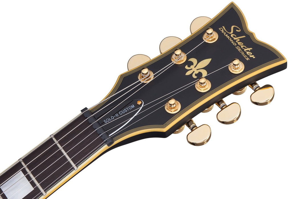 Schecter Solo-II Custom Aged Black Satin - Fair Deal Music