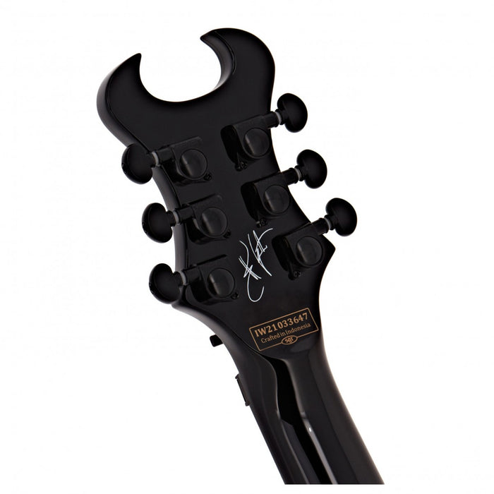 Schecter Synyster Standard Black w Silver Pinstripes - Fair Deal Music