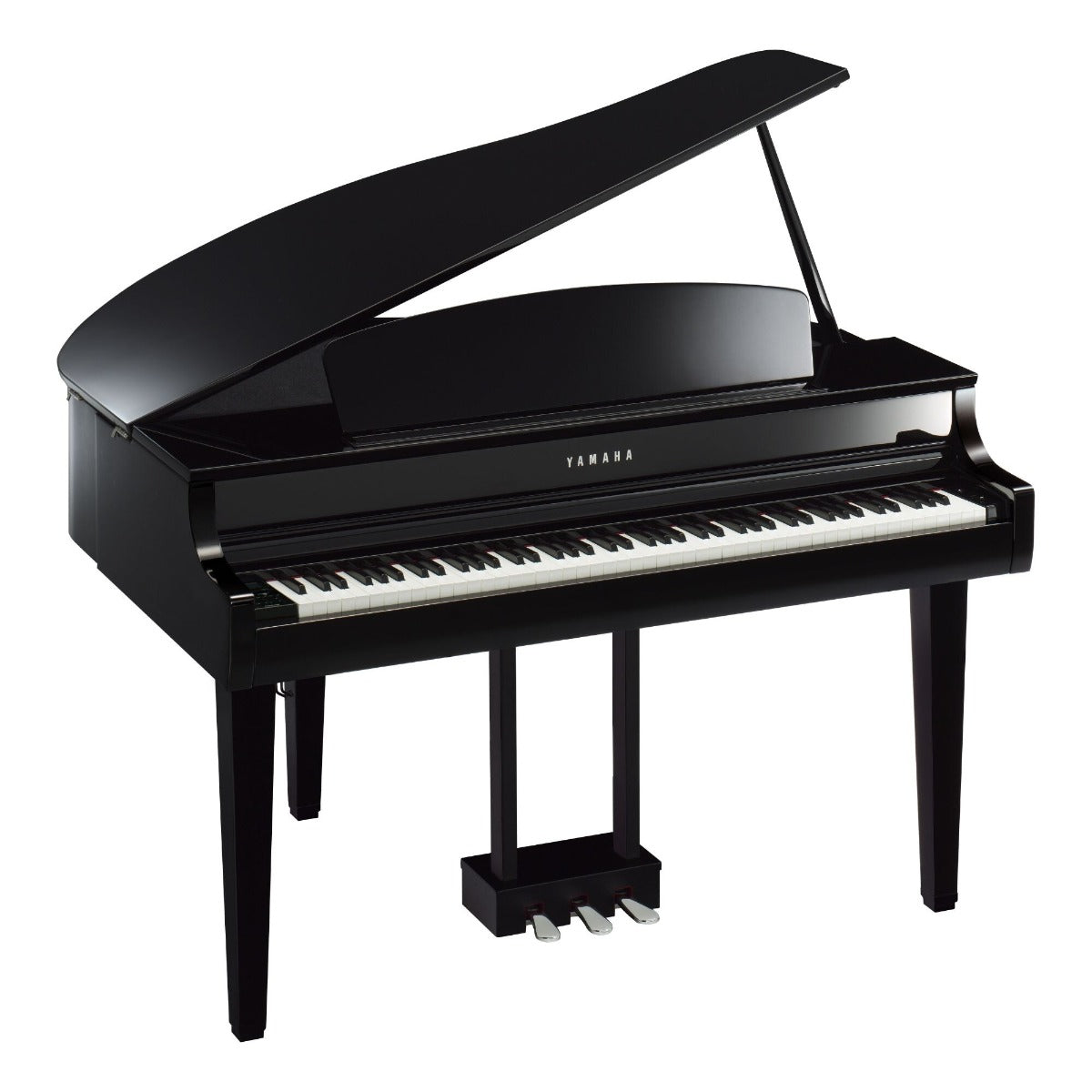 Yamaha CLP-765GP Clavinova Grand Piano Polished Ebony (Used) - Fair Deal Music