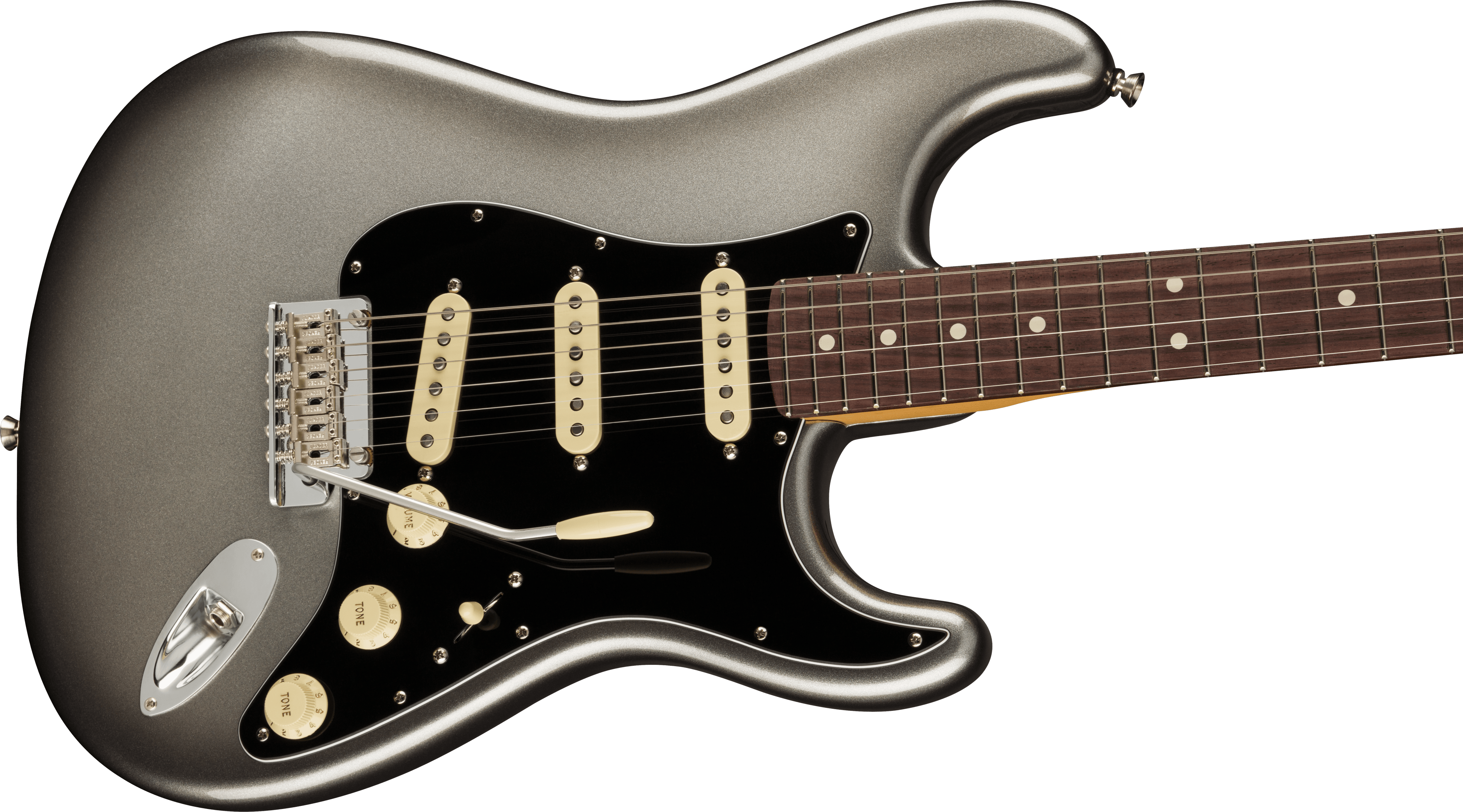 Fender American Professional II Stratocaster RW, Mercury, Electric Guitar - Fair Deal Music