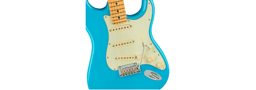 Fender American Professional II Stratocaster MN, Miami Blue, Ex Display - Fair Deal Music