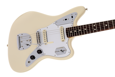 Fender Johnny Marr Jaguar, Olympic White Open Box - Fair Deal Music
