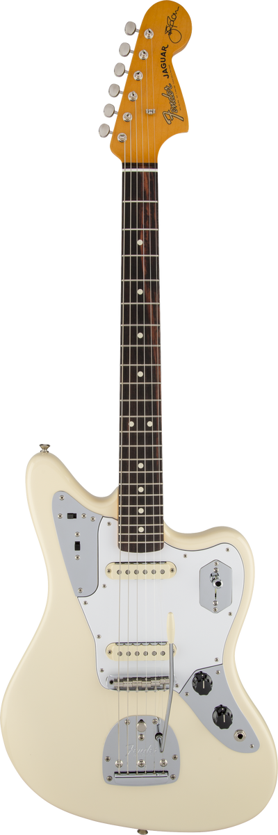 Fender Johnny Marr Jaguar, Olympic White Open Box - Fair Deal Music