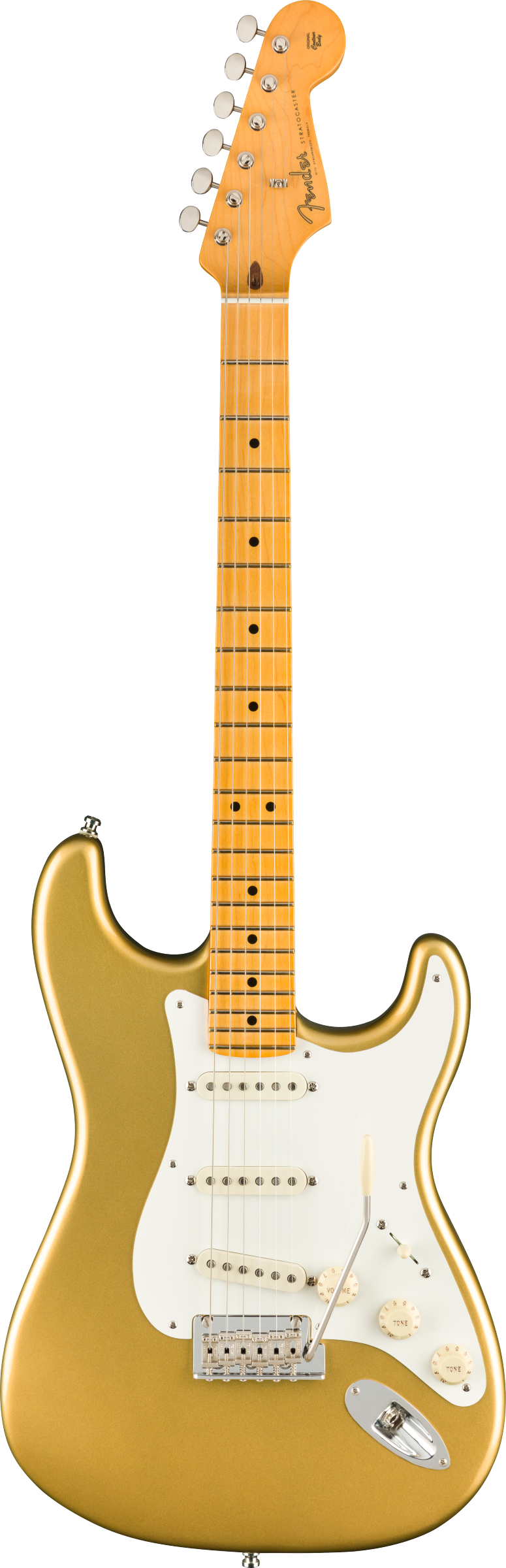 Fender Lincoln Brewster Stratocaster, Aztec Gold, Electric Guitar - Fair Deal Music