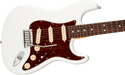 Fender American Ultra Stratocaster RW Arctic Pearl, Ex Display - Fair Deal Music