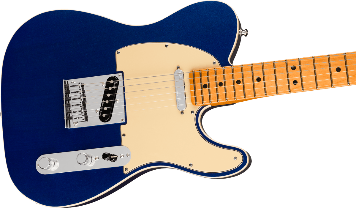 Fender American Ultra Telecaster Cobra Blue, Ex Display - Fair Deal Music