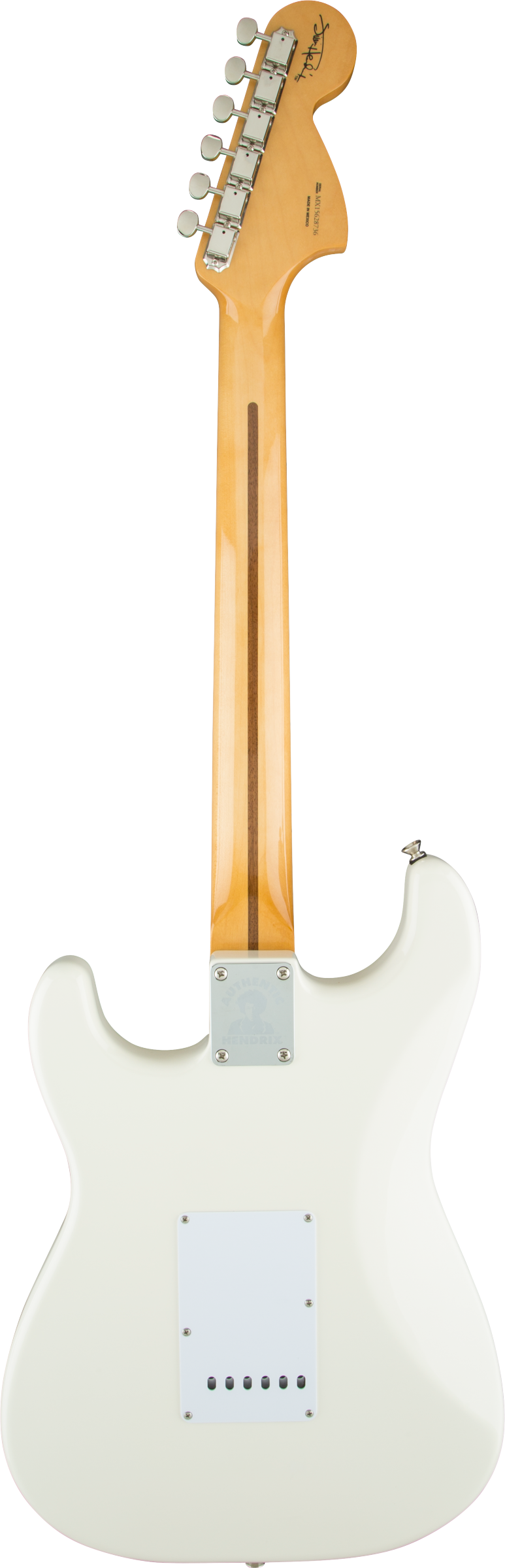 Fender Jimi Hendrix Stratocaster Olympic White, Electric Guitar - Fair Deal Music
