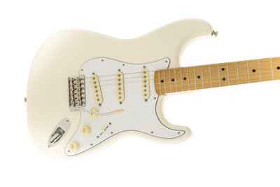 Fender Jimi Hendrix Stratocaster Olympic White, Electric Guitar - Fair Deal Music