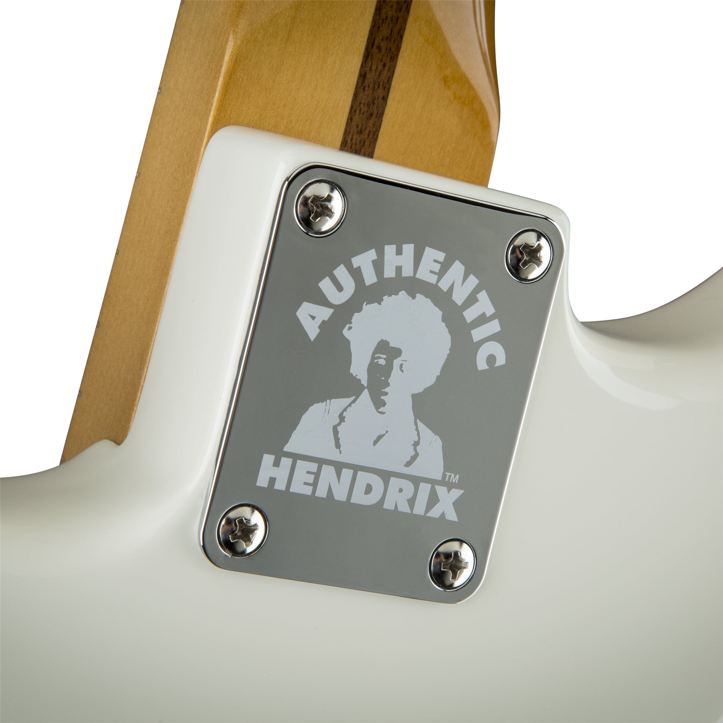 Fender Jimi Hendrix Stratocaster Olympic White, Electric Guitar - Fair Deal Music