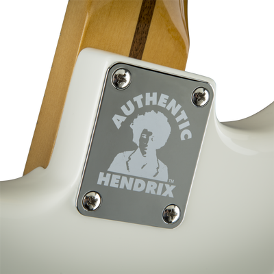 Fender Jimi Hendrix Stratocaster Olympic White, Electric Guitar - Fair Deal Music