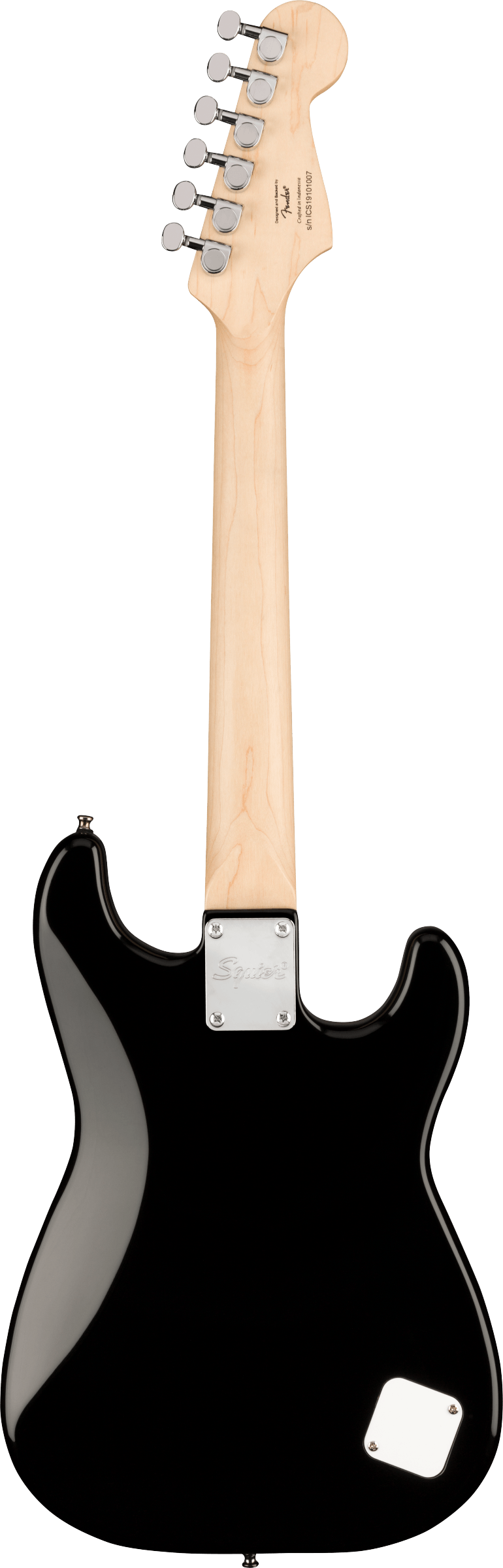 Squier Mini Stratocaster Left Handed, Black - Fair Deal Music