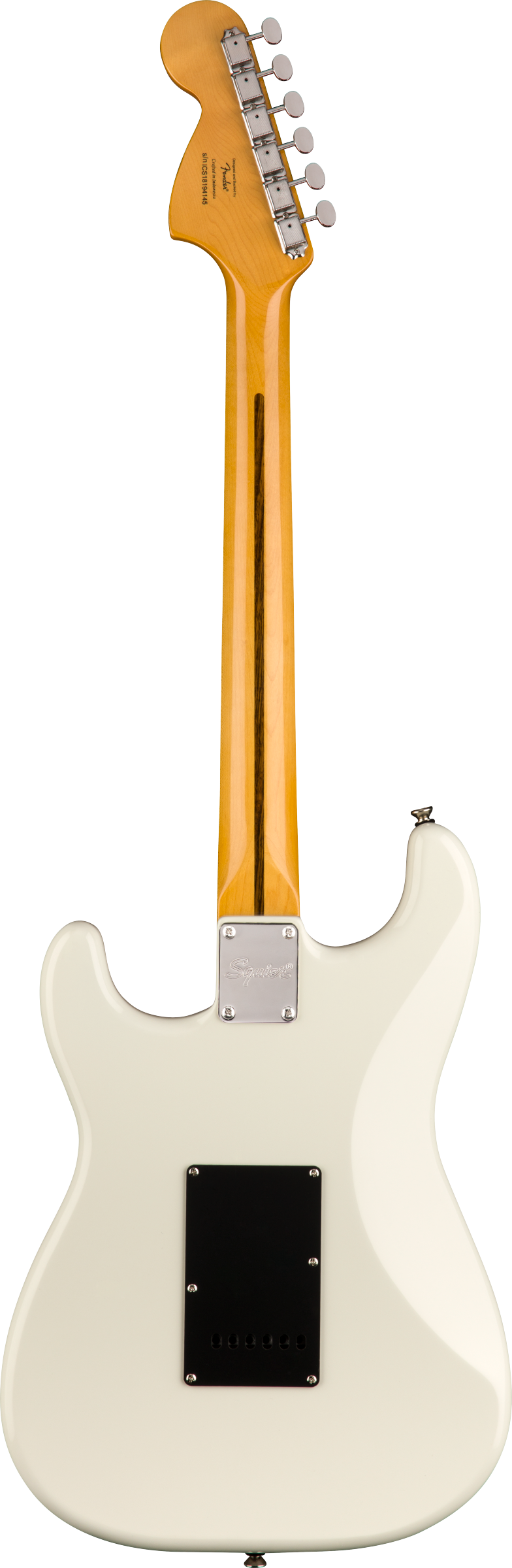 Squier Classic Vibe '70s Stratocaster Electric Guitar Laurel Fingerboard, Olympic White - Fair Deal Music
