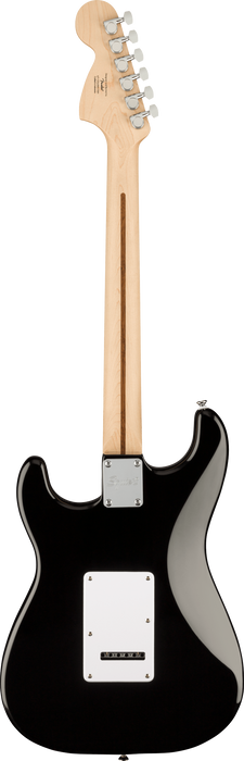 Squier Affinity Series Stratocaster, Maple Fingerboard, Black - Fair Deal Music