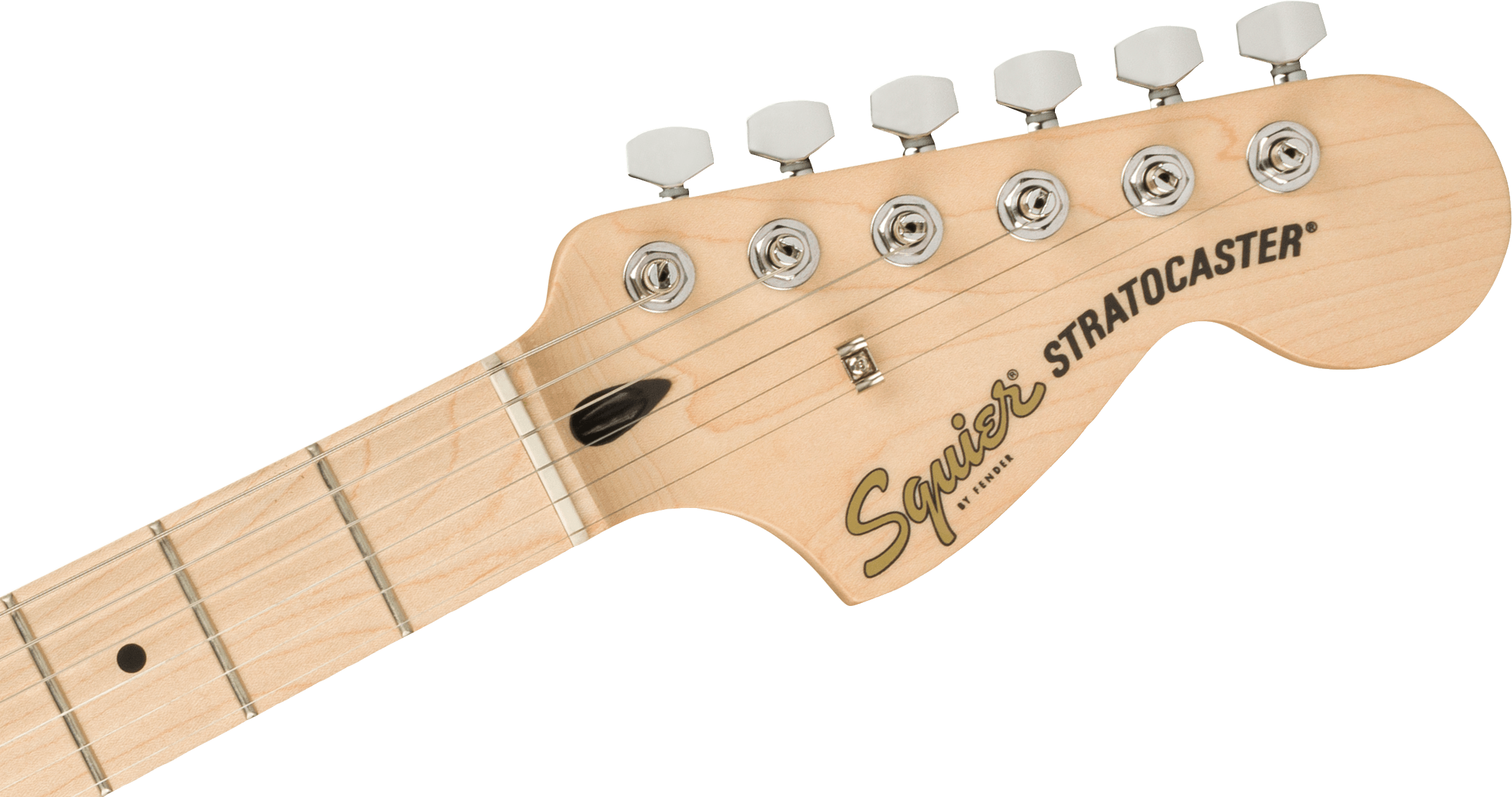 Squier Affinity Series Stratocaster, Maple Fingerboard, Black - Fair Deal Music