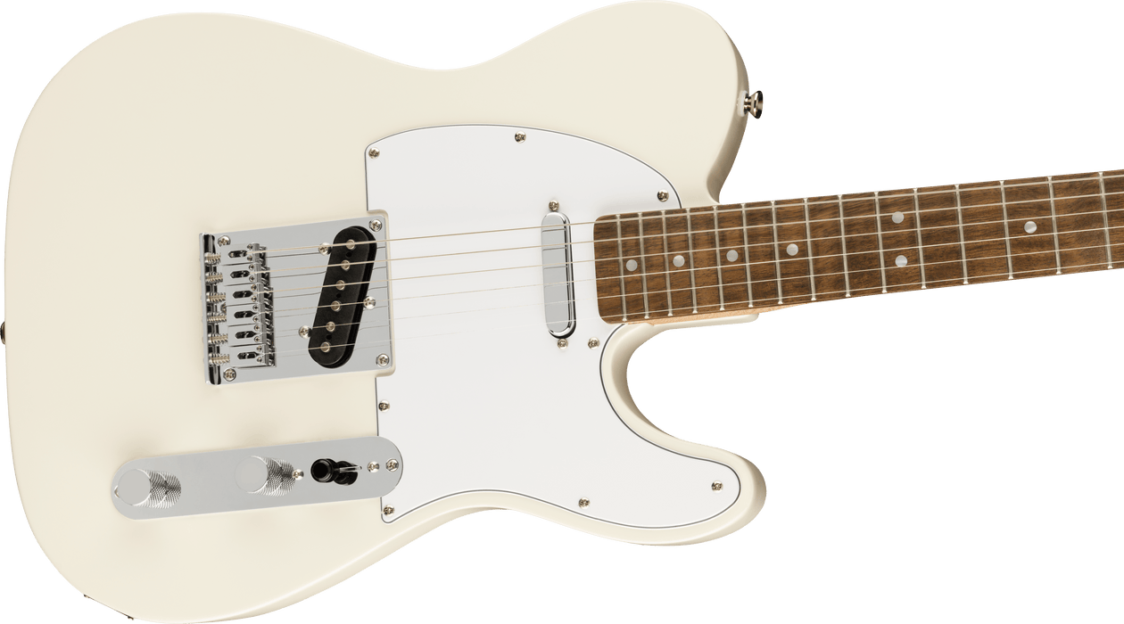 Squier Affinity Telecaster, Laurel Fretboard, Olympic White - Fair Deal Music