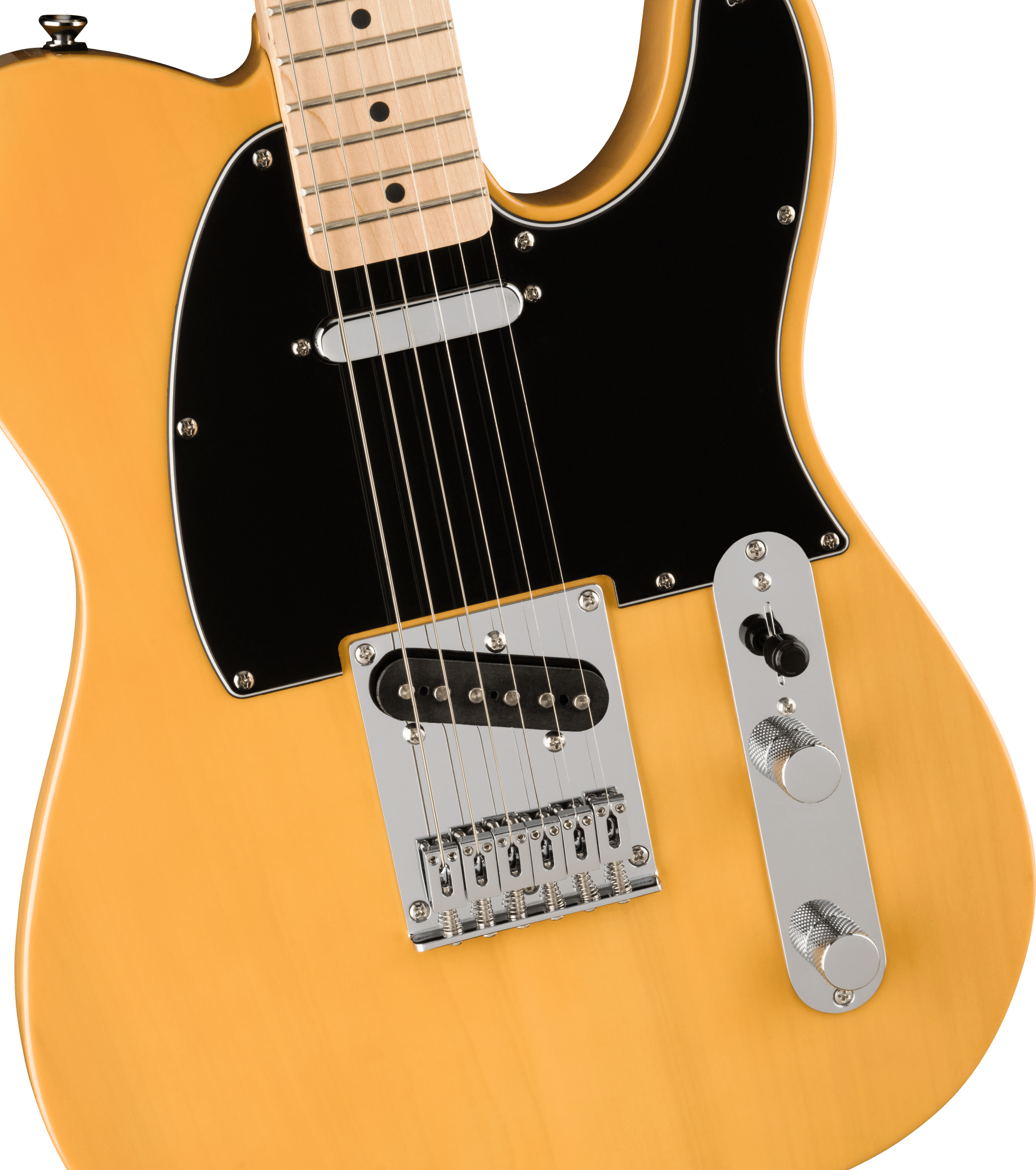 Squier Affinity Series Telecaster, Maple Fretboard, Butterscotch Blonde - Fair Deal Music