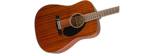 Fender CD-60S All-Mahogany Dreadnought Acoustic Guitar - Fair Deal Music