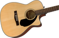 Fender CC-60SCE Concert Sized Electro Acoustic Guitar Natural - Fair Deal Music