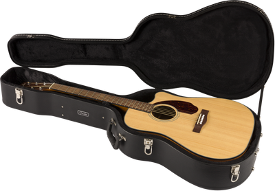 Fender CD-140SCE Electro Acoustic Guitar with Case, Natural - Fair Deal Music