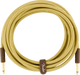 Fender Deluxe Series 15' Instrument Cable, Tweed - Fair Deal Music