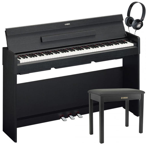 Yamaha YDP-S35B Arius Slim Digital Piano Black Walnut Bundle - Fair Deal Music