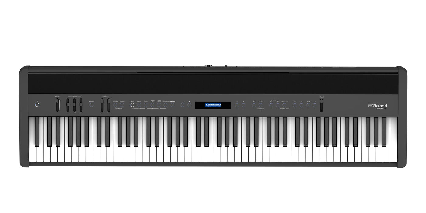 Roland FP-60X-BK Portable Digital Piano - Black - Fair Deal Music