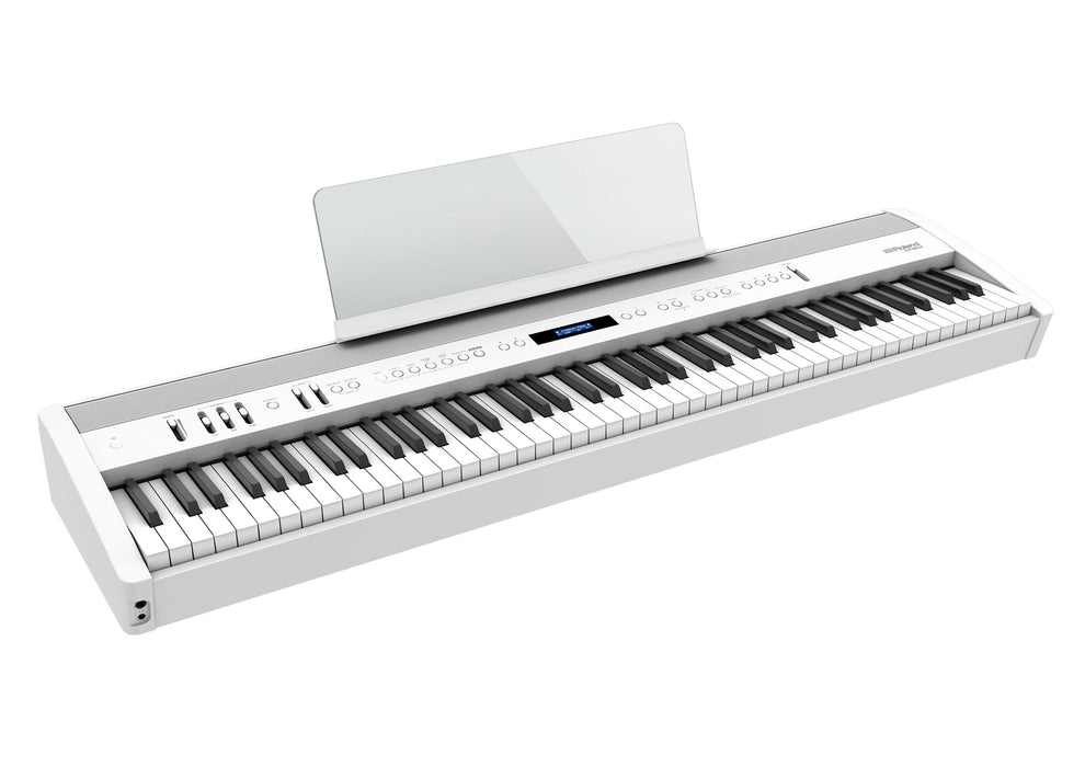 Roland FP-60X-WH Portable Digital Piano White Bundle - Fair Deal Music
