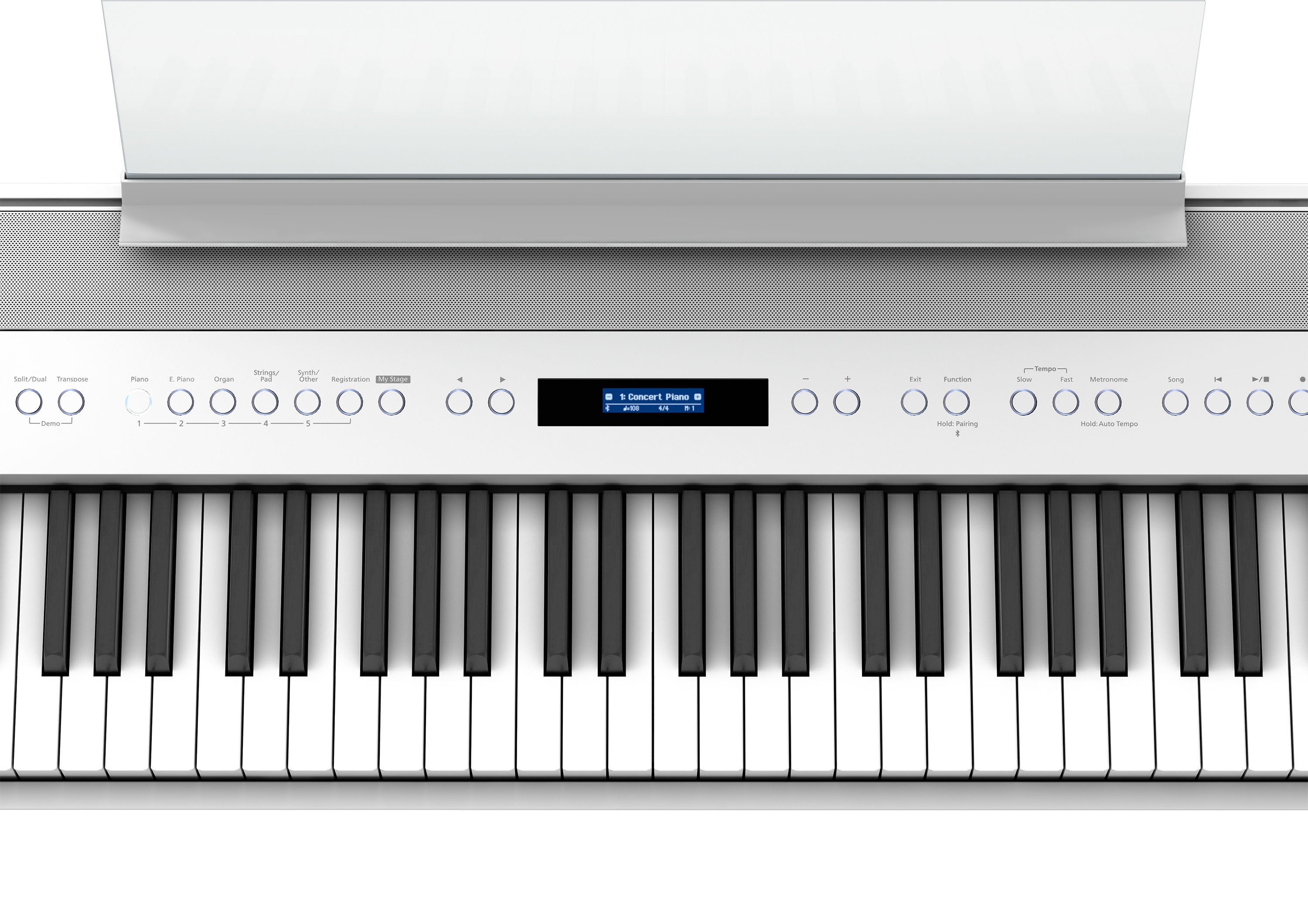 Roland FP-60X-WH Portable Digital Piano White Bundle - Fair Deal Music