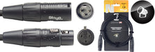 Stagg NDX3R-3 3M/10F DMX CBL XLRf-XLRm 3P BK - Fair Deal Music