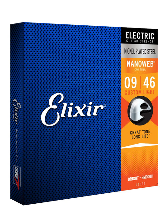 Elixir E12027 Nanoweb Custom Light Strings, 9-46 - Fair Deal Music