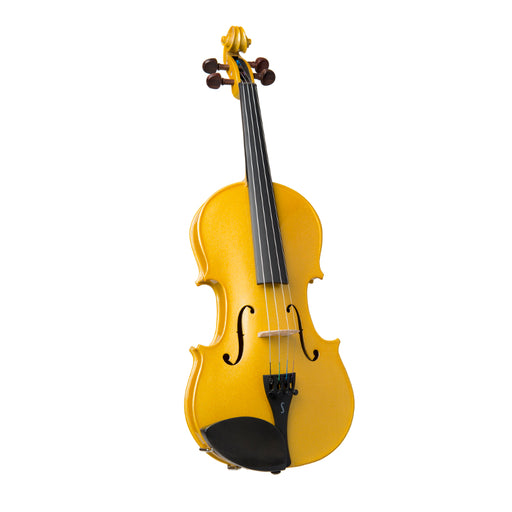 Rainbow Yellow Violin Outfit 3/4 Size [Ex-display] - Fair Deal Music