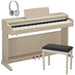 Yamaha YDP-165WA Arius Digital Piano White Ash Bundle - Fair Deal Music