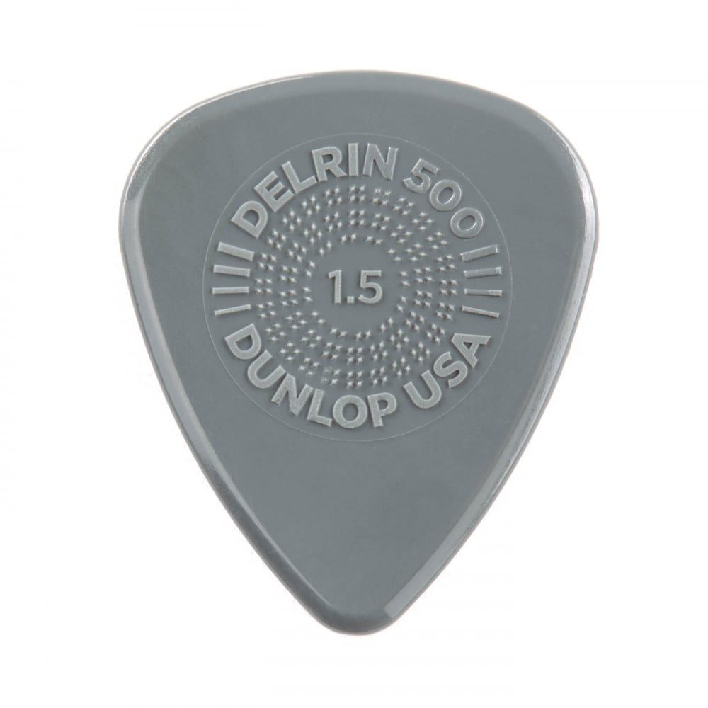 Jim Dunlop Prime Grip Delrin 500 Guitar Picks 1.50mm 12 Pack - Fair Deal Music