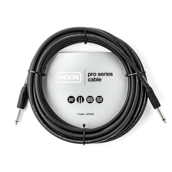 MXR DCIX20 Pro Series Instrument Cable 20ft Black - Fair Deal Music