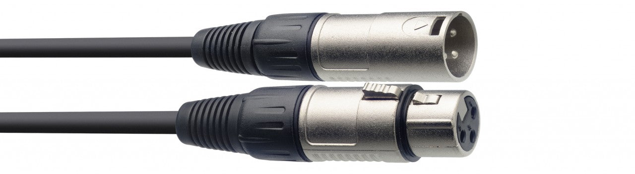 Stagg SMC1 Microphone cable XLRm to XLRf 1 m (3') - Fair Deal Music