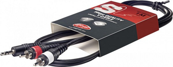 Stagg SYC1/MPS2CM E 1 m/3 ft. Y-Cable - Fair Deal Music