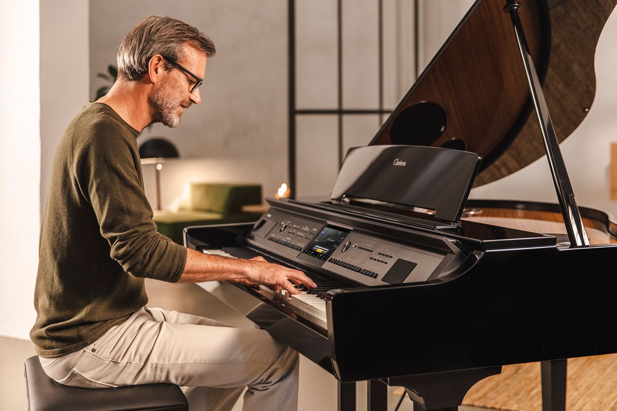 Yamaha CVP-909GP Clavinova Digital Piano Polished Ebony - Fair Deal Music
