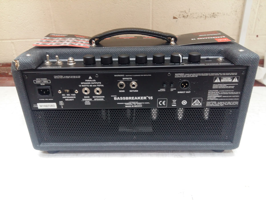 Fender BASSBREAKER™ 15 HEAD Valve Guitar Amp — Fair Deal Music